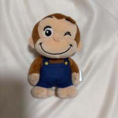 おさるのジョージ ぬいぐるみ マスコットのサムネイル