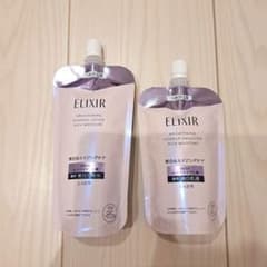 ELIXIR ブライトニング しっとり 化粧水 乳液 詰め替え - メルカリ