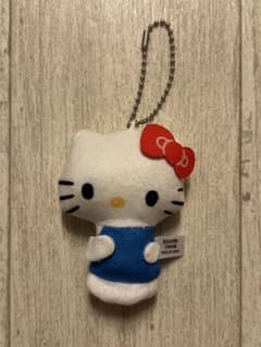 ハローキティ ぬいぐるみボールチェーン ふりむきポーズのサムネイル