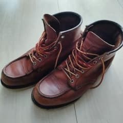 RED WING ワークブーツ モックトゥ ブラウン8875のサムネイル