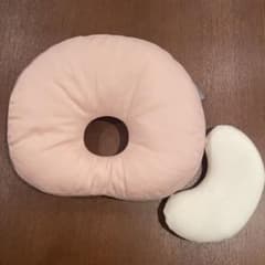 エスメラルダ　ドーナツ枕　シェルピンクのサムネイル