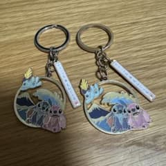 スティッチ＆エンジェル キーホルダー 2個セットのサムネイル