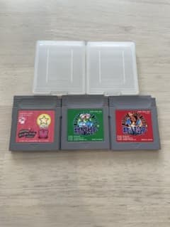 ゲームボーイソフト 3本セット ポケモン 星のカービィ - メルカリ