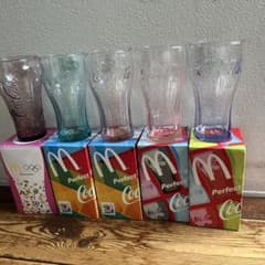 非売品】マクドナルド×コカ・コーラ 限定コラボグラス 5点セット