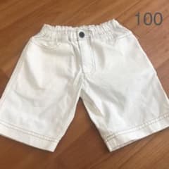男の子　ハーフパンツ　半ズボン　ホワイト　100 ユニクロ　GUのサムネイル