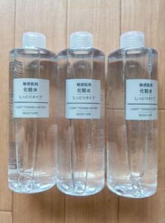 無印良品 敏感肌用化粧水 しっとりタイプ 400ml 3本セットのサムネイル