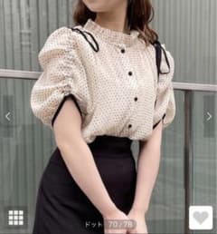 one after another NICE CLAUP ブラウス ドットのサムネイル