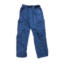 OUTDOOR パラシュートワイドパンツ Lサイズ グレー ドローコード付のサムネイル
