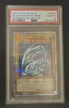 유희왕 청안의 백룡 25th SE QCCP-JP001 psa10