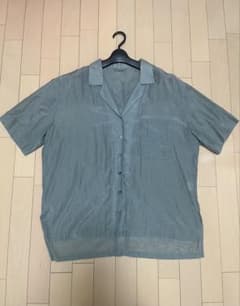 TODAYFUL 半袖シャツ コットンシルク混 ブルーグレーのサムネイル