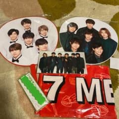 7 MEN 侍 タオル うちわ  ストラップ　マスクケースセットのサムネイル