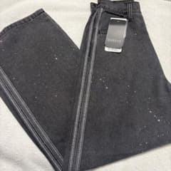 【23：59タイムセール】アベイル 翔子　ラインストーンデニムパンツ 58