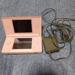 Nintendo DS ピンク 本体 充電器セット - メルカリ