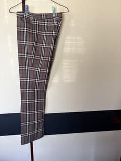 BURBERRY チェック柄 スラックス Mサイズのサムネイル