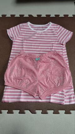 子供用パジャマ セット 105-115cm ピンクのサムネイル