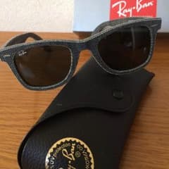 【まさ様専用】レイバン デニム生地サングラスのサムネイル