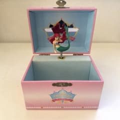 ディズニー プリンセス リトルマーメイド オルゴール ピンク 平成