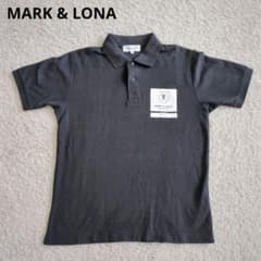 【美品】マークアンドロナ　ポロシャツ　ゴルフ　GOLF OR Cafe　ポケット 美品】マークアンドロナ ポロシャツ ゴルフ GOLF OR Cafe ポケット