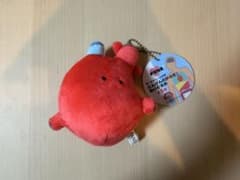 にんげんのからだ ぬいぐるみ マスコット 心臓のサムネイル