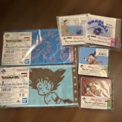 一番くじ ドラゴンボール J賞 ジャガードミニタオル F賞 G賞 セット