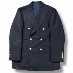 美品 BEAMS F FLANNEL ダブル ブレス ブレザー ジャケット 金 - メルカリ