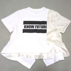 ✨希少✨ sacai KNOW FUTURE プリントTシャツ 異素材 フリル ✨希少✨ sacai KNOW FUTURE プリントTシャツ 異素材 フリル - メルカリ