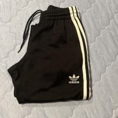 adidas トレフォイル スウェットパンツ ブラック メンズのサムネイル