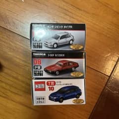 tomica トミカくじ 第2弾　3台 セリカXX シビックタイプRインプレッサのサムネイル