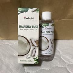 100% 天然 ベトナム産 ココナッツオイル100mlのサムネイル