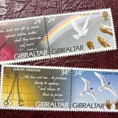 73442セール現品限　外国切手　フランス発行ハート2種揃 73442セール現品限 外国切手 フランス発行ハート2種揃 73442セール現品限