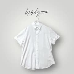 美品] YOHJI YAMAMOTO +NOIR /半袖シャツ 白 サイズ3 - メルカリ