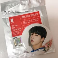 BTS109XMAS バンタン 防弾少年団 ジン 109限定 公式缶バッジのサムネイル