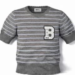 bibiy B. BORDER LOCK KNIT ボーダー　ニット BIBIY. MADE | B. BORDER LOCK KNIT NAVY｜Bibiy.