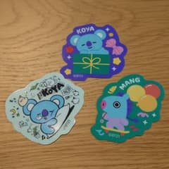 BT21グミシール　クサズセットのサムネイル