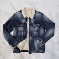 Resound clothing リサウンドクロージング　デニムボアジャケット m37533641017_1.jpg?1769945564