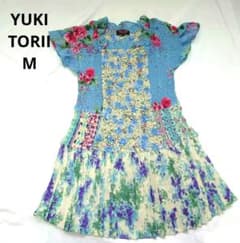 【美品】YUKI TORII インターナショナル Gプリーツ チュニック Mのサムネイル