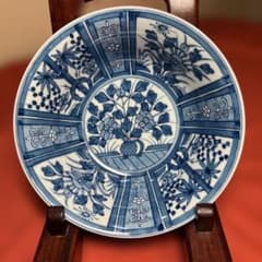 陶宗窯「染付四方割牡丹・松竹梅大鉢」 陶宗窯「染付四方割牡丹・松竹梅大鉢」 - メルカリ