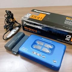 希少】パナソニック ポータブルカセットプレーヤー RQ-SX41 - メルカリ