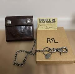 希少】RRL コンチョ レザーチェーンウォレット - メルカリ