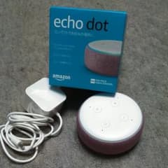 Amazon echoドット第3世代【ピンク】のサムネイル
