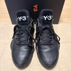 美品】Y-3 KAIWA レザー トリプルブラック - メルカリ