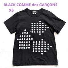 Black COMME des GARCONS】ドット半袖 Tシャツ XS - メルカリ
