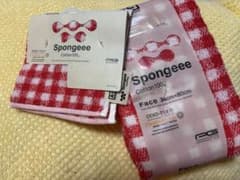 フェイスタオル•ハンドタオルセット 赤チェックのサムネイル