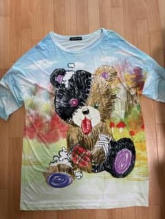 ankoROCK パンダ柄 半袖Tシャツ ビッグシルエットのサムネイル