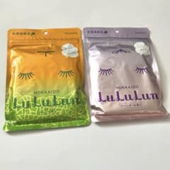 LuLuLun フェイスマスク 北海道限定 ラベンダーの香りメロンの香り2パックのサムネイル