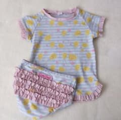 Ruffle  Butts 水着　90/100ラッフルバッツ　ピンクのサムネイル