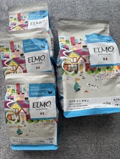 ELMO リッチインチキン ドライフード 3kg＋800g×3 未開封 エルモ