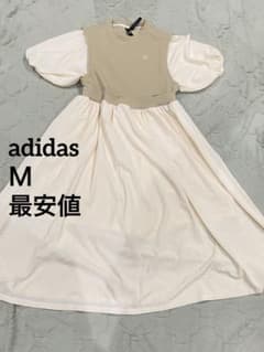 最安値 adidas アディダス ロングワンピース Mのサムネイル