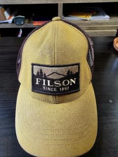【美品】FILSON フィルソン トラッカーメッシュキャップ