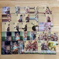 ヴァイスシュヴァルツ グランブルーファンタジー 緑 まとめ売り - メルカリ